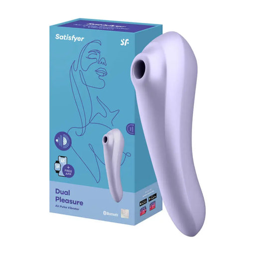 Вибратор Satisfyer Dual Pleasure с приложение