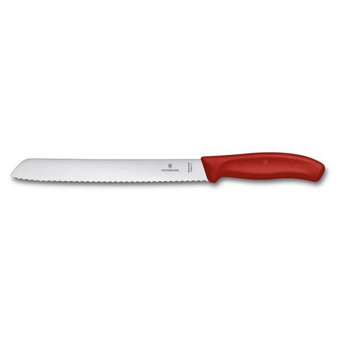 НОЖ ЗА ХЛЯБ SWISSCLASSIC 21CM ЧЕРВЕН