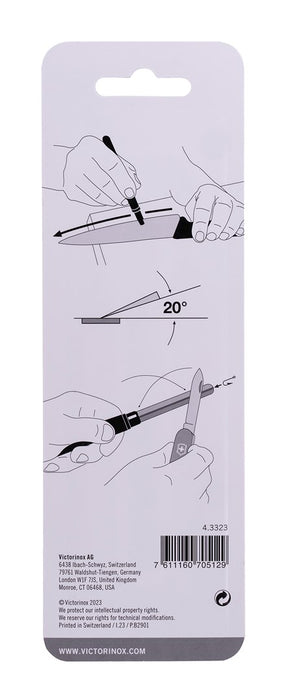 Точило за ножове Victorinox 4.3323 Pull through заточване на ножове Черен