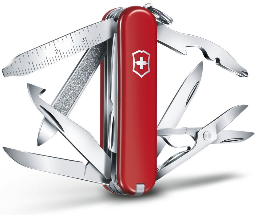 Швейцарски джобен нож Victorinox - Mini Champ, 18 функции