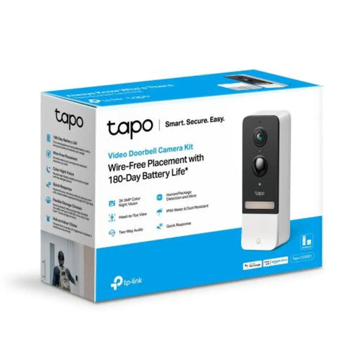 Видео домофон TP-LINK D230S1 2K бял