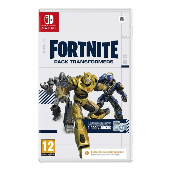 Видео игра за Switch Fortnite Pack Transformers (FR) Код
