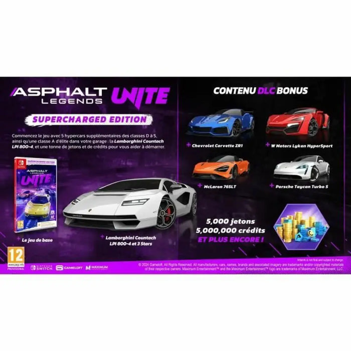Видео игра за Switch Just For Games Asphalt Legends Unite