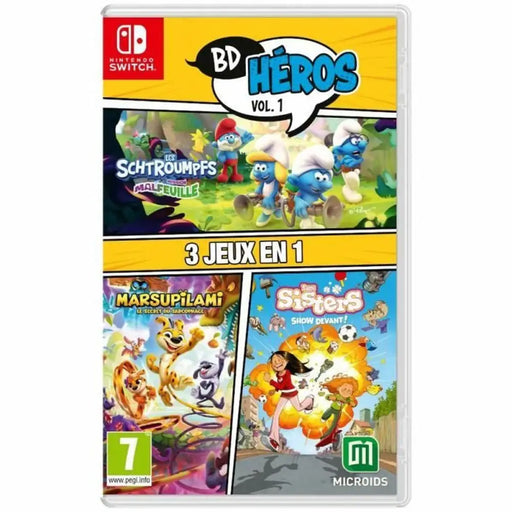 Видео игра за Switch Microids 3 in 1: Marsupilami + Les