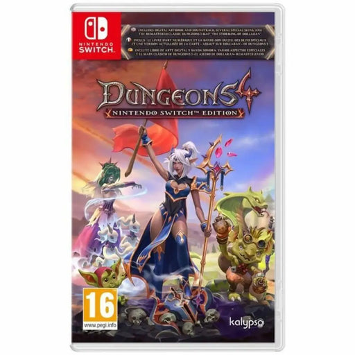 Видео игра за Switch Microids Dungeons 4