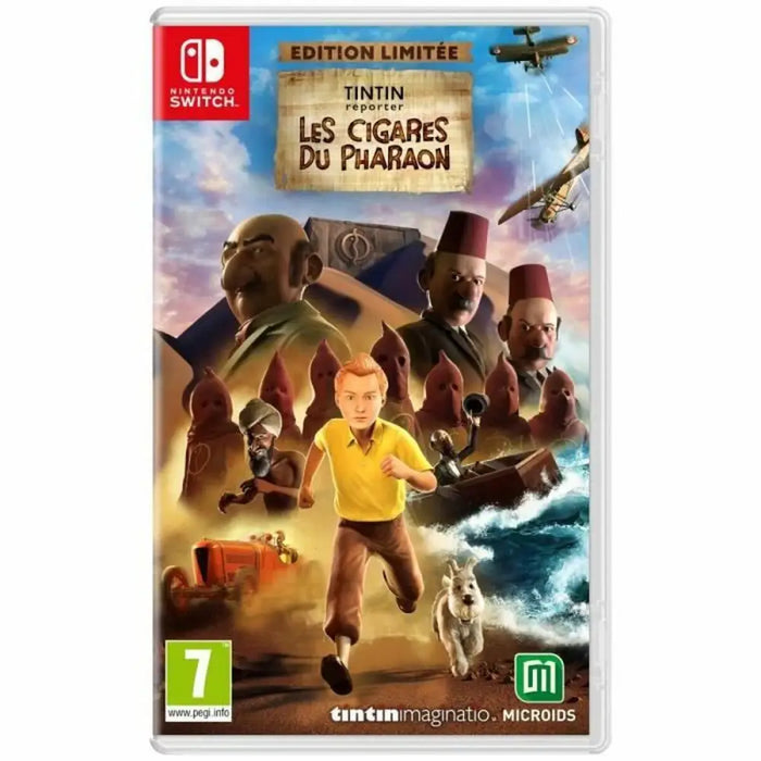 Видео игра за Switch Microids Tintin Reporter: Les Cigares