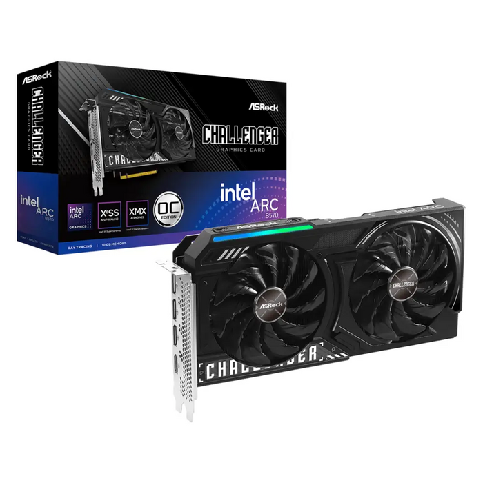 Видео карта ASRock Intel ARC B570 Challenger 10GB OC