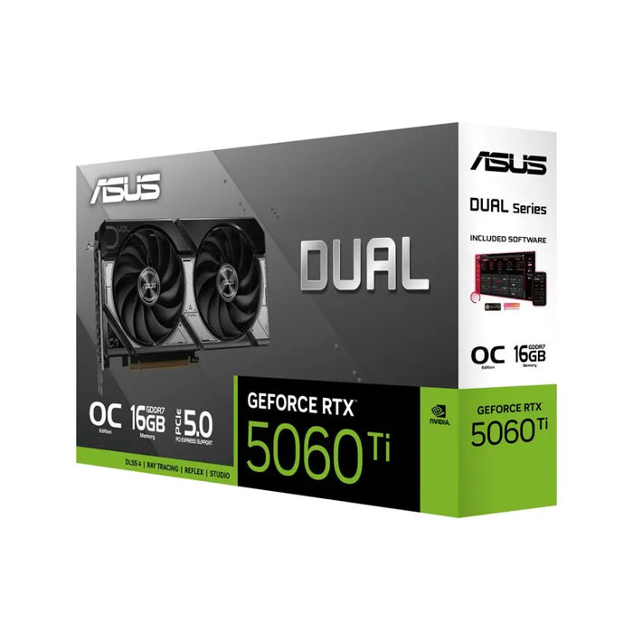 Видео карта ASUS DUAL RTX 5060 TI OC 16GB GDDR7