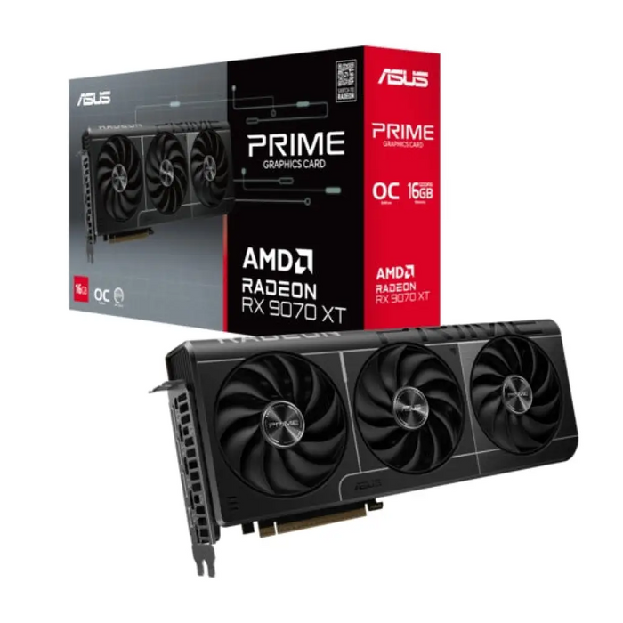 Видео карта ASUS PRIME RADEON RX 9070 XT OC 16GB GDDR6