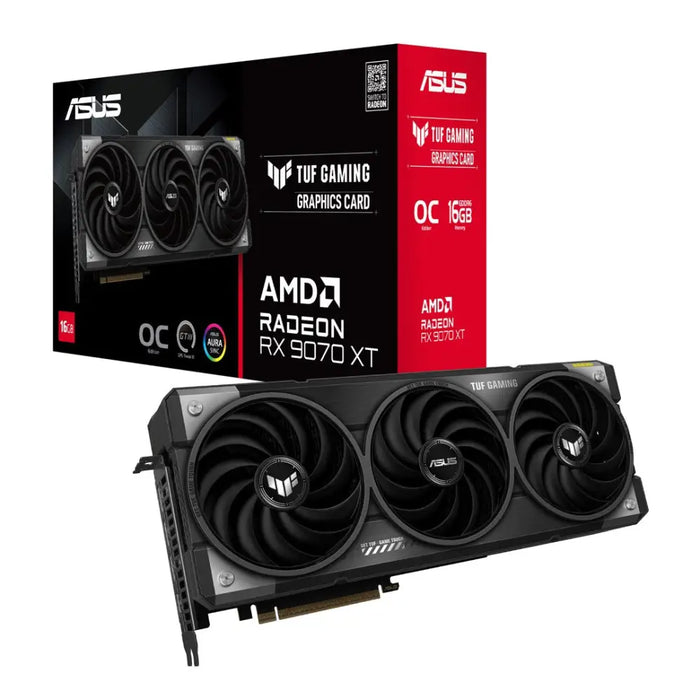 Видео карта ASUS TUF GAMING RADEON RX 9070 XT OC 16GB GDDR6