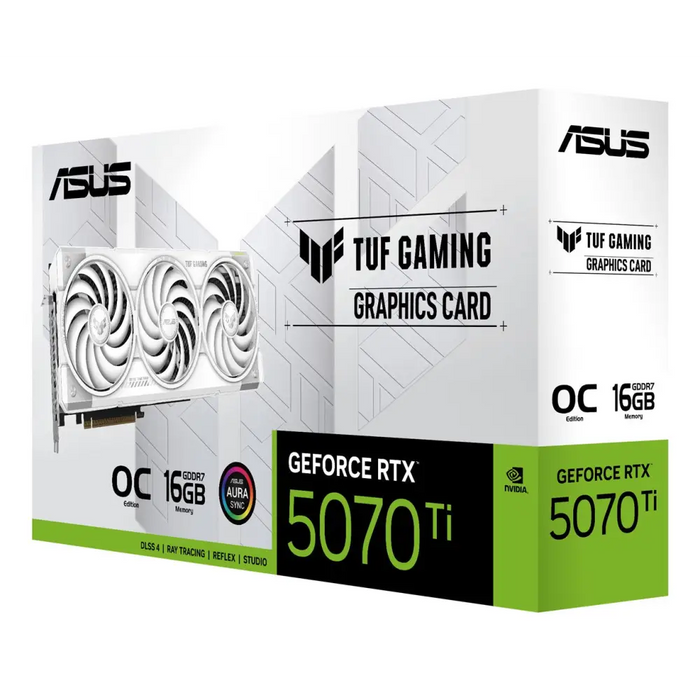 Видео карта ASUS TUF Gaming RTX 5070 TI 16GB GDDR7 White OC