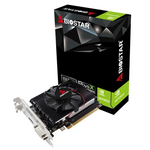Видео карта BIOSTAR GeForce GT1030 2GB DDR4 64bit DVI-I HDMI