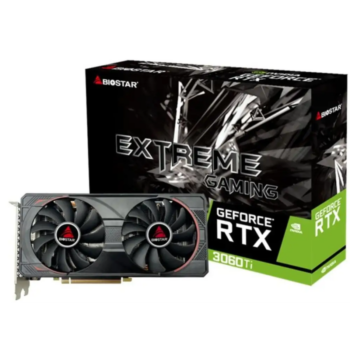 Видео карта BIOSTAR GeForce RTX 3060 TI 8GB GDDR6
