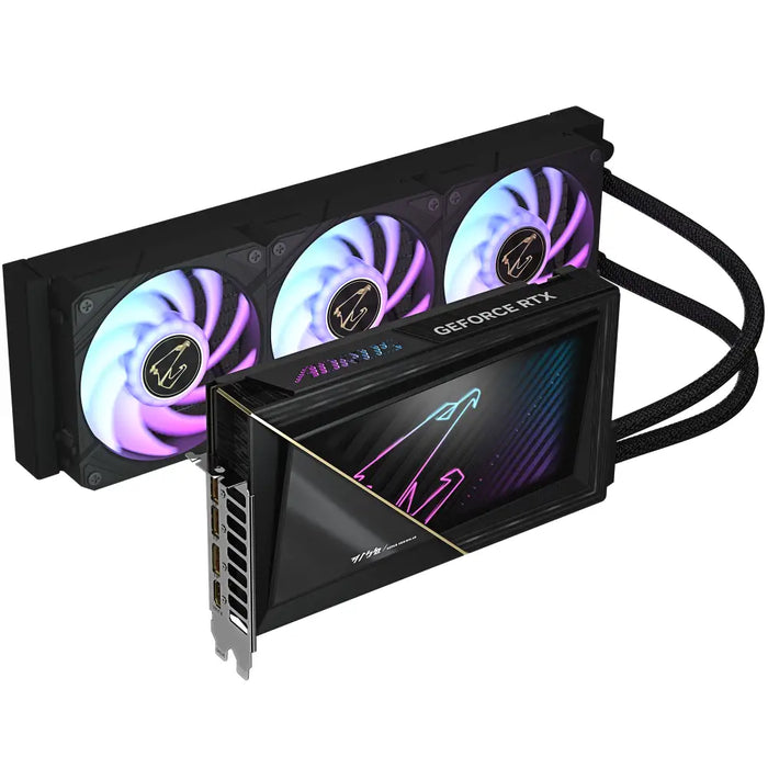 Видео карта GIGABYTE AORUS RTX 5090 XTREME WATERFORCE 32GB