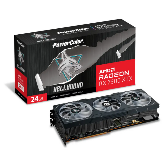 Видео карта Powercolor HELLHOUND RX 7900 XTX OC 24GB GDDR6