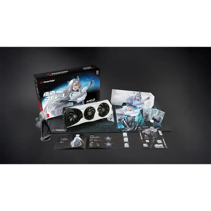 Видео карта PowerColor Radeon RX 9070 XT HELLHOUND OC REVA