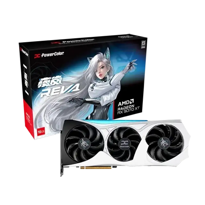 Видео карта PowerColor Radeon RX 9070 XT HELLHOUND OC REVA