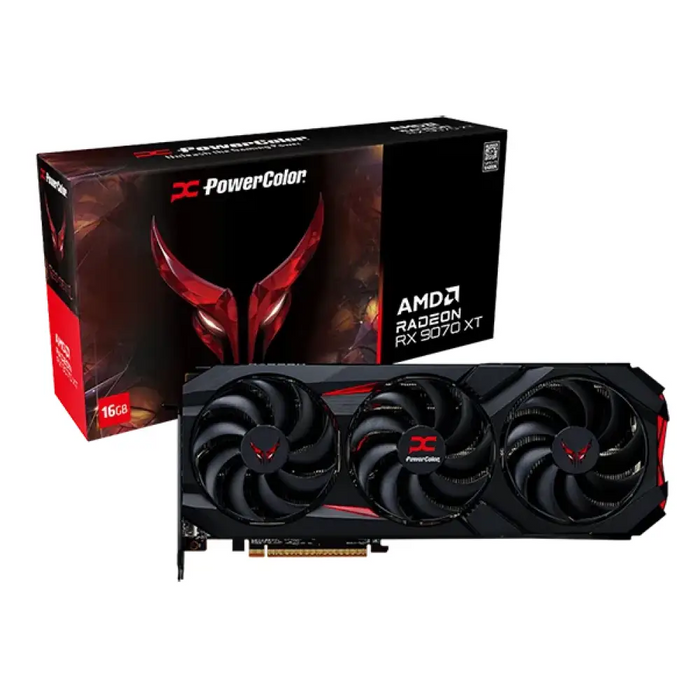 Видео карта PowerColor Radeon RX 9070 XT Red Devil 16GB