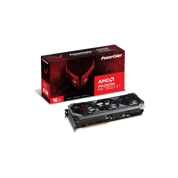 Видео карта POWERCOLOR RX 7800 XT Red Devil 16GB GDDR6