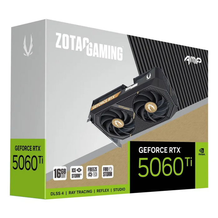 Видео карта ZOTAC GAMING RTX 5060 TI 16GB AMP GDDR7