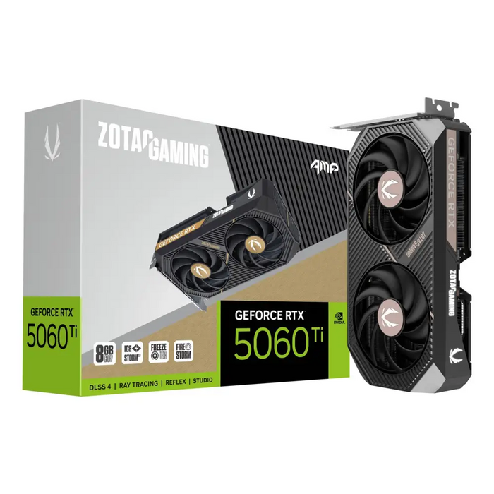 Видео карта ZOTAC GAMING RTX 5060 TI AMP 8GB GDDR7