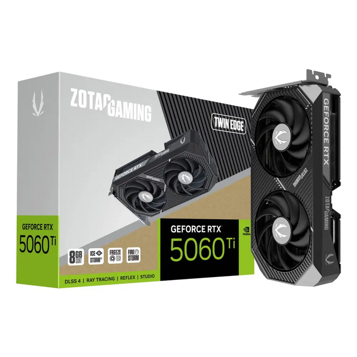 Видео карта ZOTAC GAMING RTX 5060 TI Twin Edge 8GB GDDR7