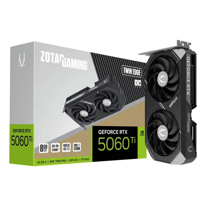 Видео карта ZOTAC GAMING RTX 5060 TI Twin Edge OC 8GB GDDR7