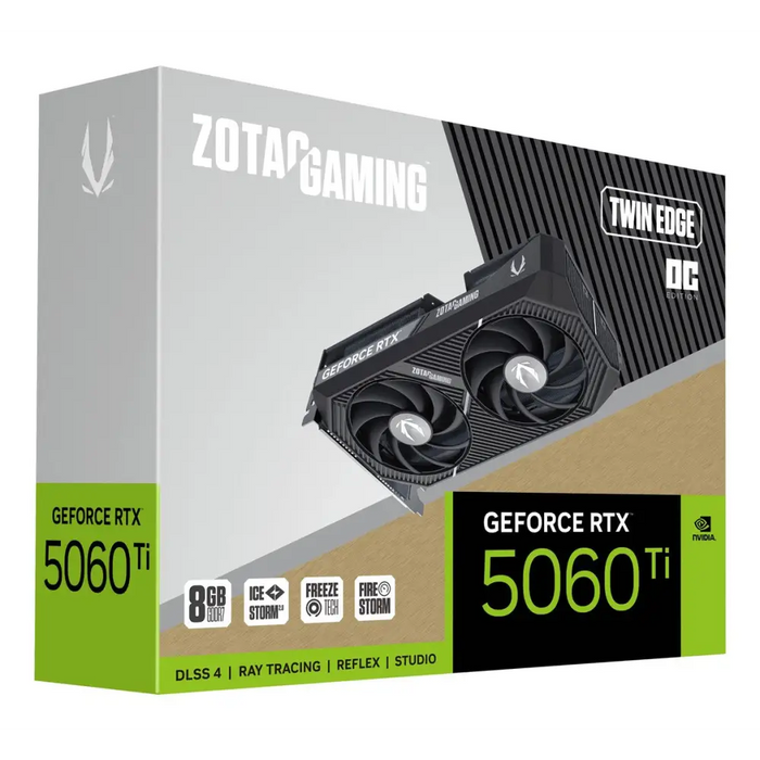 Видео карта ZOTAC GAMING RTX 5060 TI Twin Edge OC 8GB GDDR7