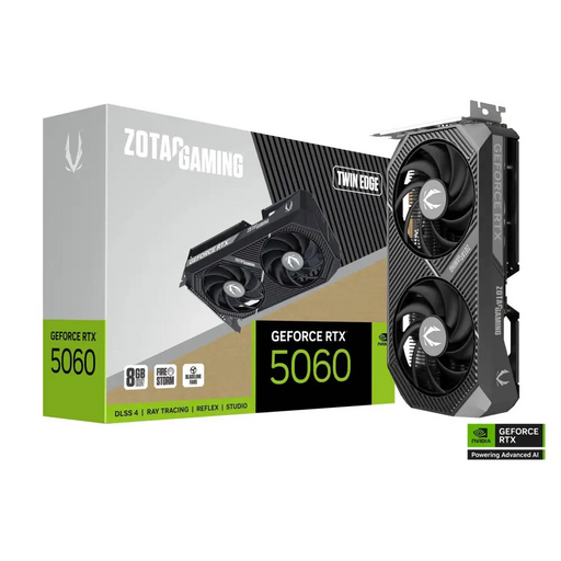 Видео карта ZOTAC GAMING RTX 5060 Twin Edge 8GB GDDR7