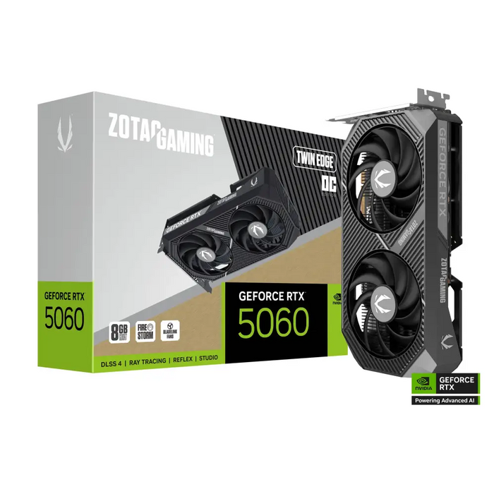 Видео карта ZOTAC GAMING RTX 5060 Twin Edge OC 8GB GDDR7