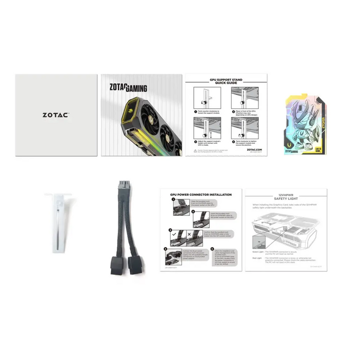 Видео карта ZOTAC GAMING RTX 5070 AMP White Edition 12GB