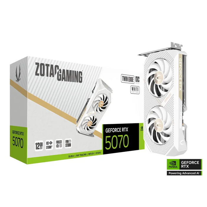 Видео карта ZOTAC GAMING RTX 5070 Twin Edge OC White
