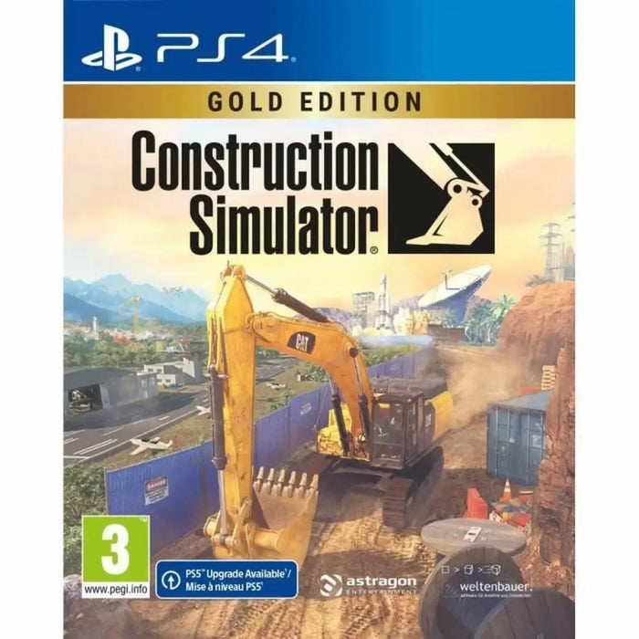 Видеоигра PlayStation 4 Microids Gold edition Construction