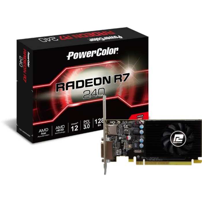 Видеокарта PowerColor AMD Radeon R7 240 4GB 128BIT GDDR5