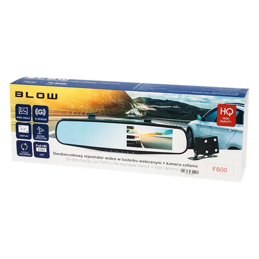 Видеорегистратор BLOW BLACKBOX DVR F600 черен