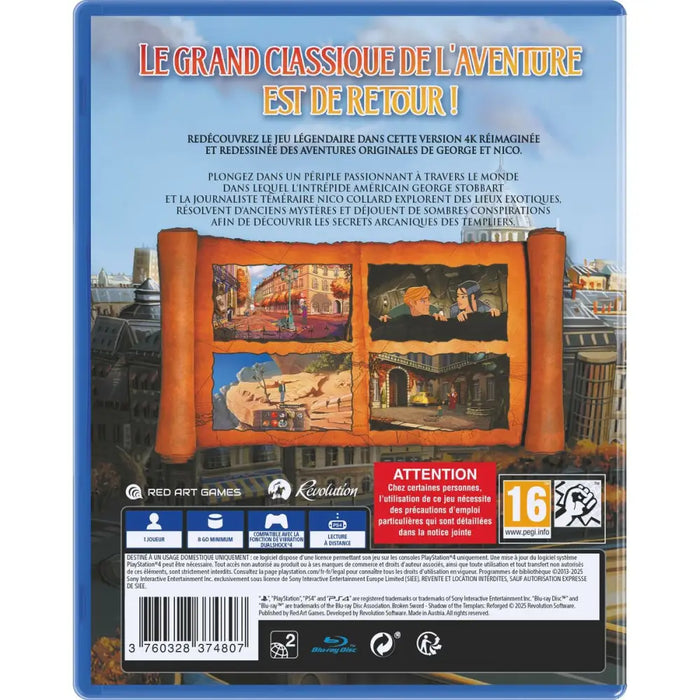 Видеоигра PlayStation 4 Just For Games LES CHEVALIERS DE