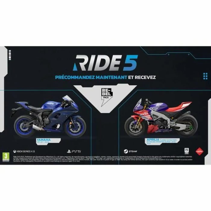 Видеоигра PlayStation 5 Milestone Ride 5