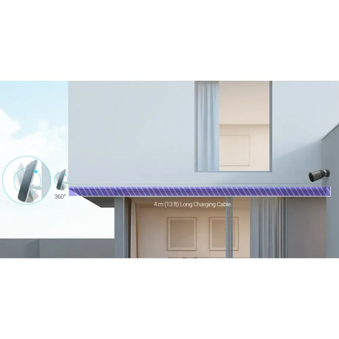 Видеокамера за наблюдение Ezviz BC1C + Solar Panel Package