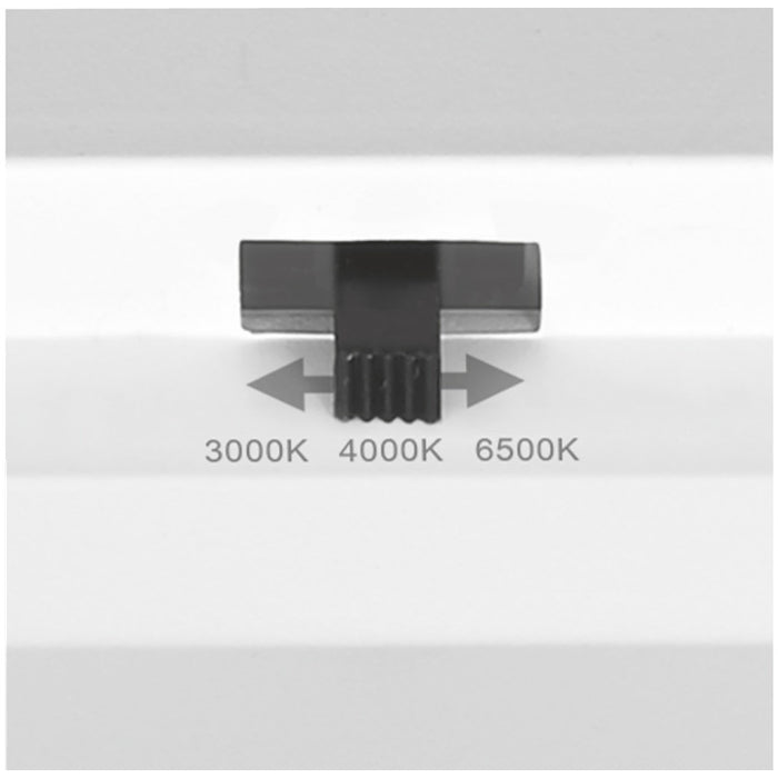 КВАДРАТЕН LED ПЛАФОН VL-DL6S-24CW 3K/4K/6.5K 3CCT VIDEX - БЯЛ