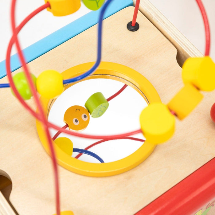 Дървен дидактичен куб 9 в 1 Viga Toys