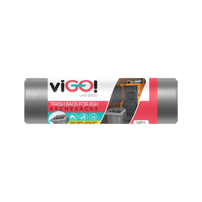 ТОРБИ ЗА СМЕТ LD СИВИ 120Л 6БР VIGO
