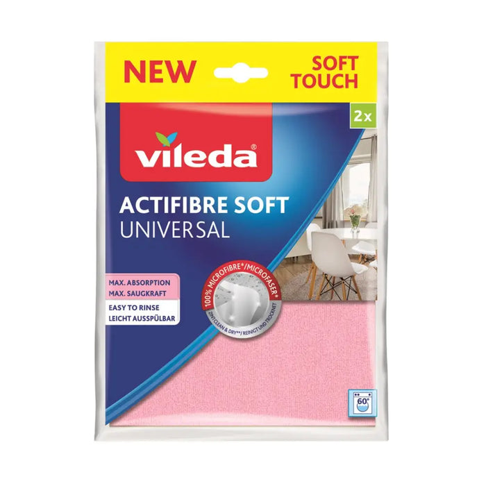 Vileda ACTIFIBRE Soft Универсална Мека кърпа 2 бр.
