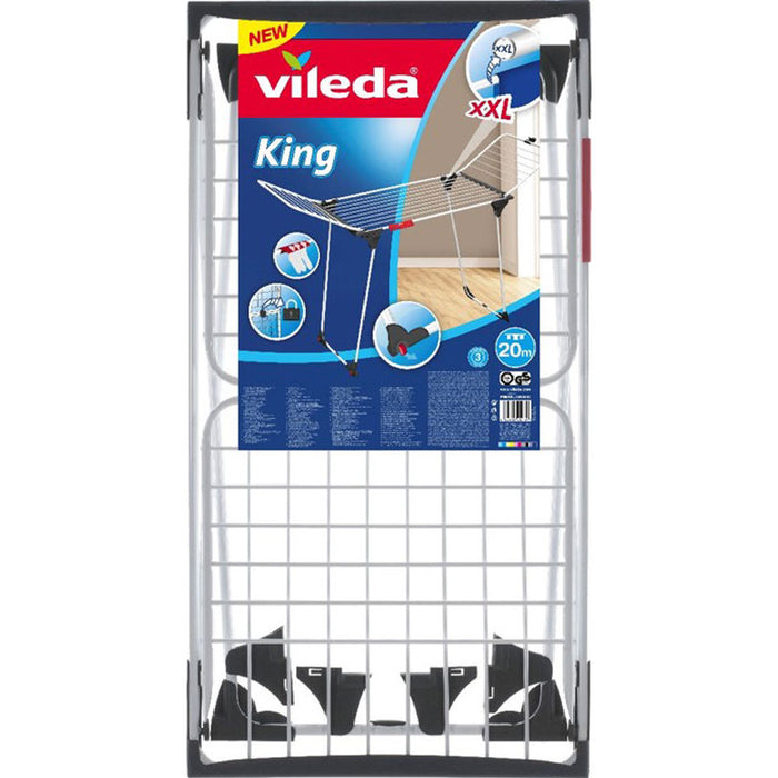 ПРОСТОР СУШИЛНИК ЗА ДРЕХИ KING VILEDA