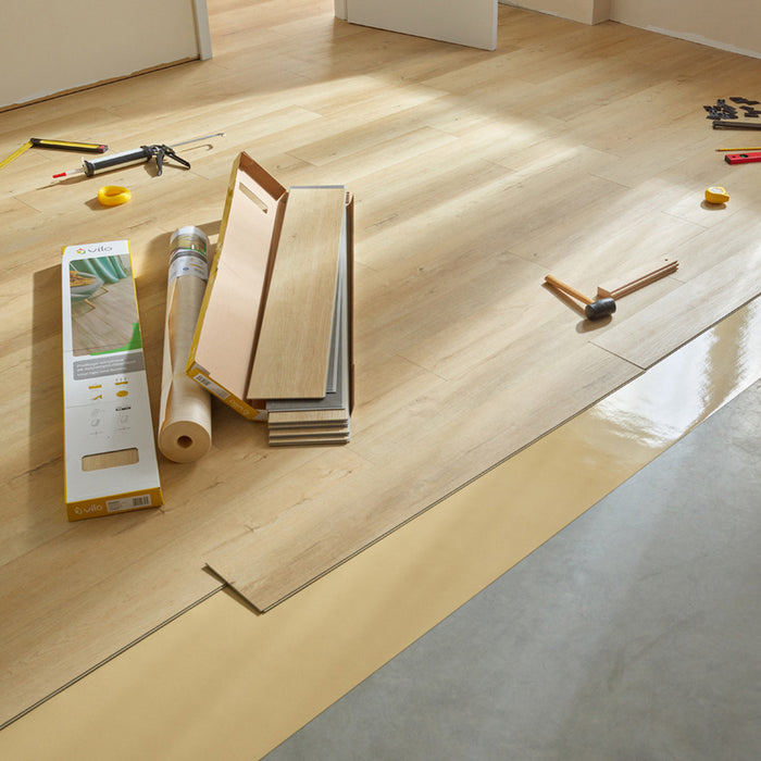 ПОЛИУРЕТАНОВА ПОДЛОЖКА ЗА SPC/LVT VILO RIGID MASTER 1 MM 10M2 В ПАКЕТ