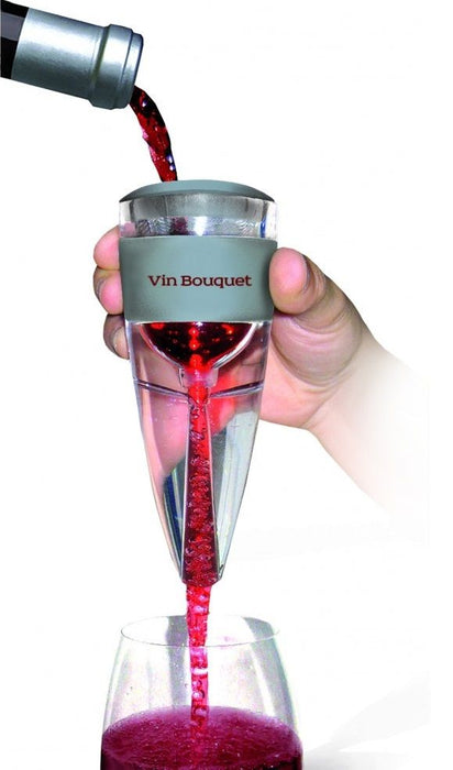 Аератор с филтър, стойка и калъфче Vin Bouquet