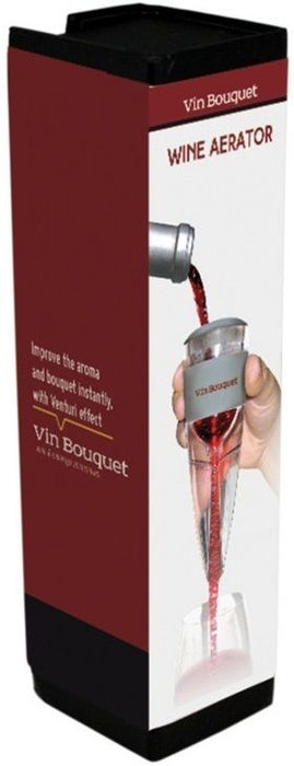 Аератор с филтър, стойка и калъфче Vin Bouquet