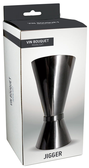 Мярка за алкохол Vin Bouquet - 25/50 ml, черна
