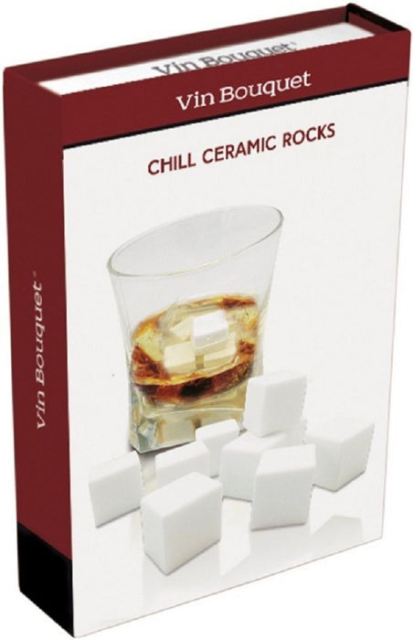 Охладители за напитки Vin Bouquet - Ceramic Rocks, 9 броя