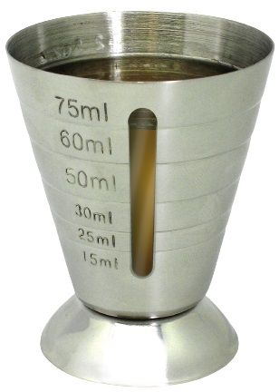 Мярка за коктейли Vin Bouquet - Top Cocktail, 15/75 ml
