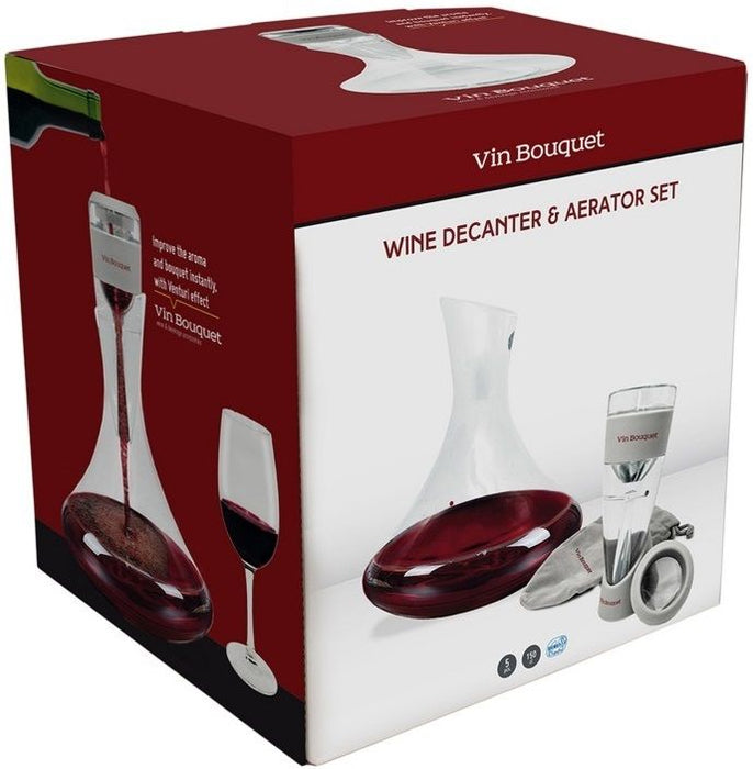 Декантер с аератор Vin Bouquet